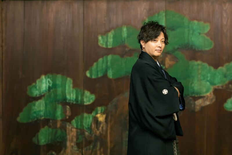 新郎様のソロショット撮影☆