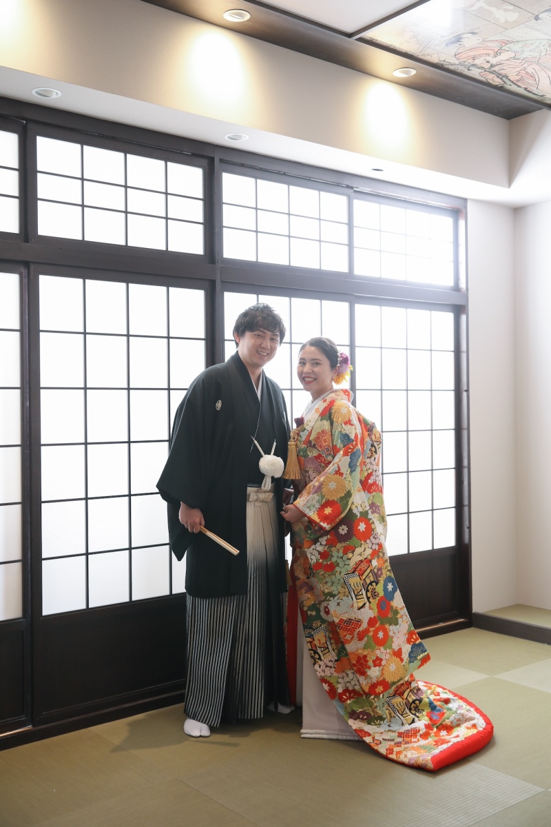 色打掛にチェンジ！