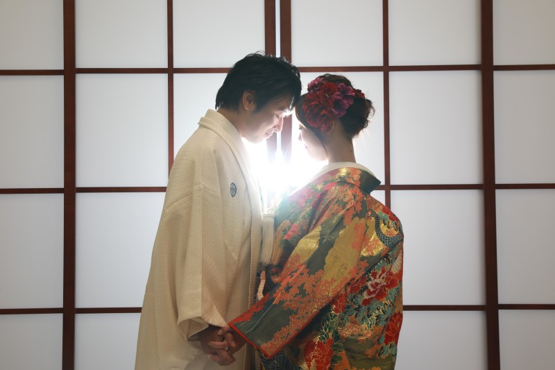 ご一緒に選んだお衣装で…