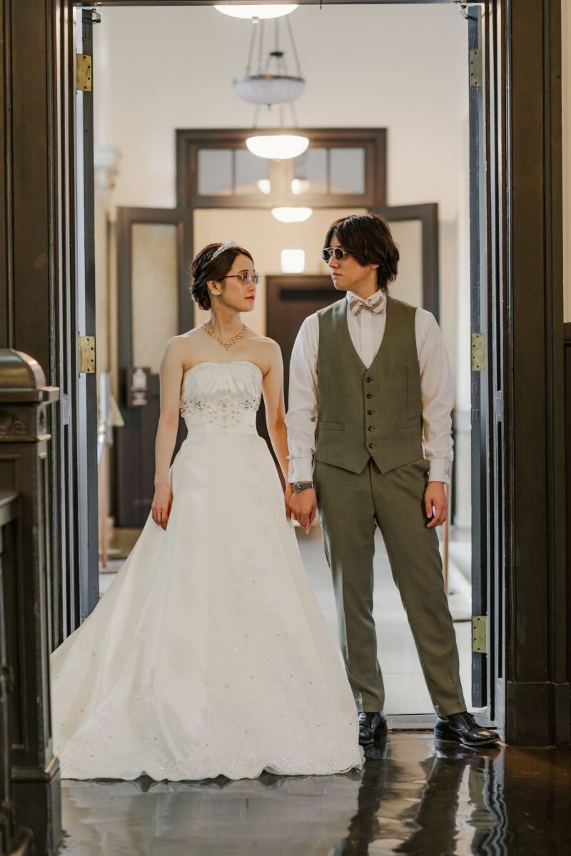 サングラスでクールに