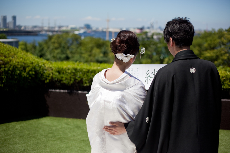 港町横浜をバックに☆