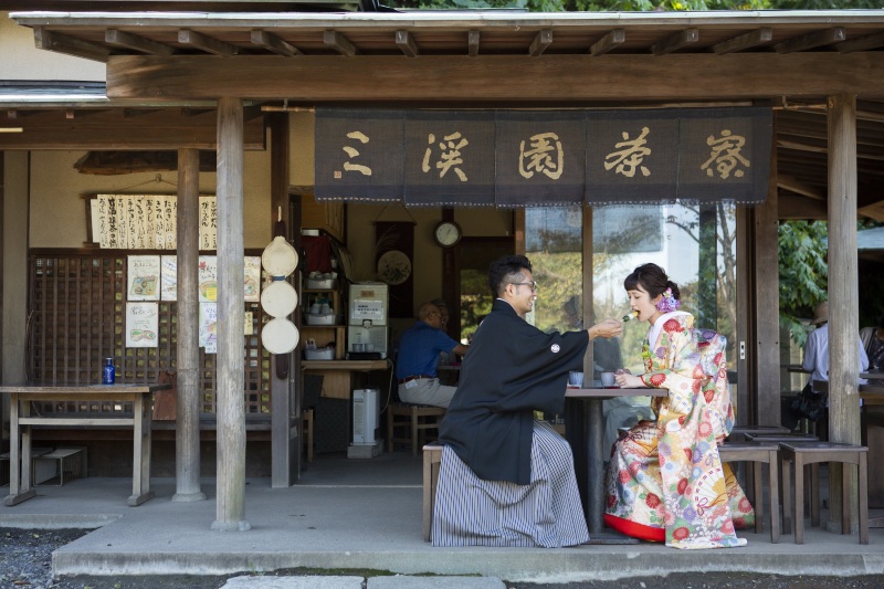 三渓園ならではのお団子