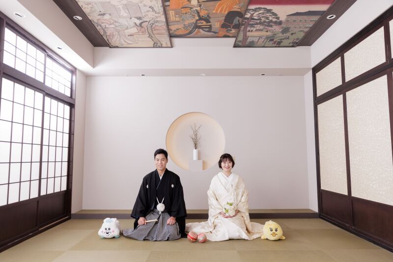 お気に入りのぬいぐるみと一緒に☆