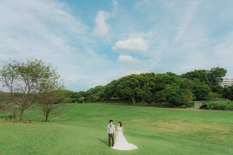 広大な自然の中で、、、