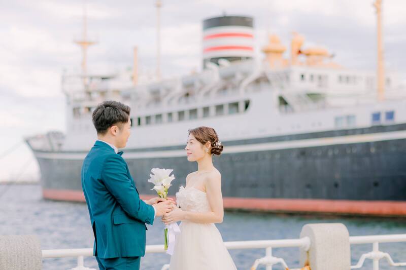 海辺でのご撮影も！