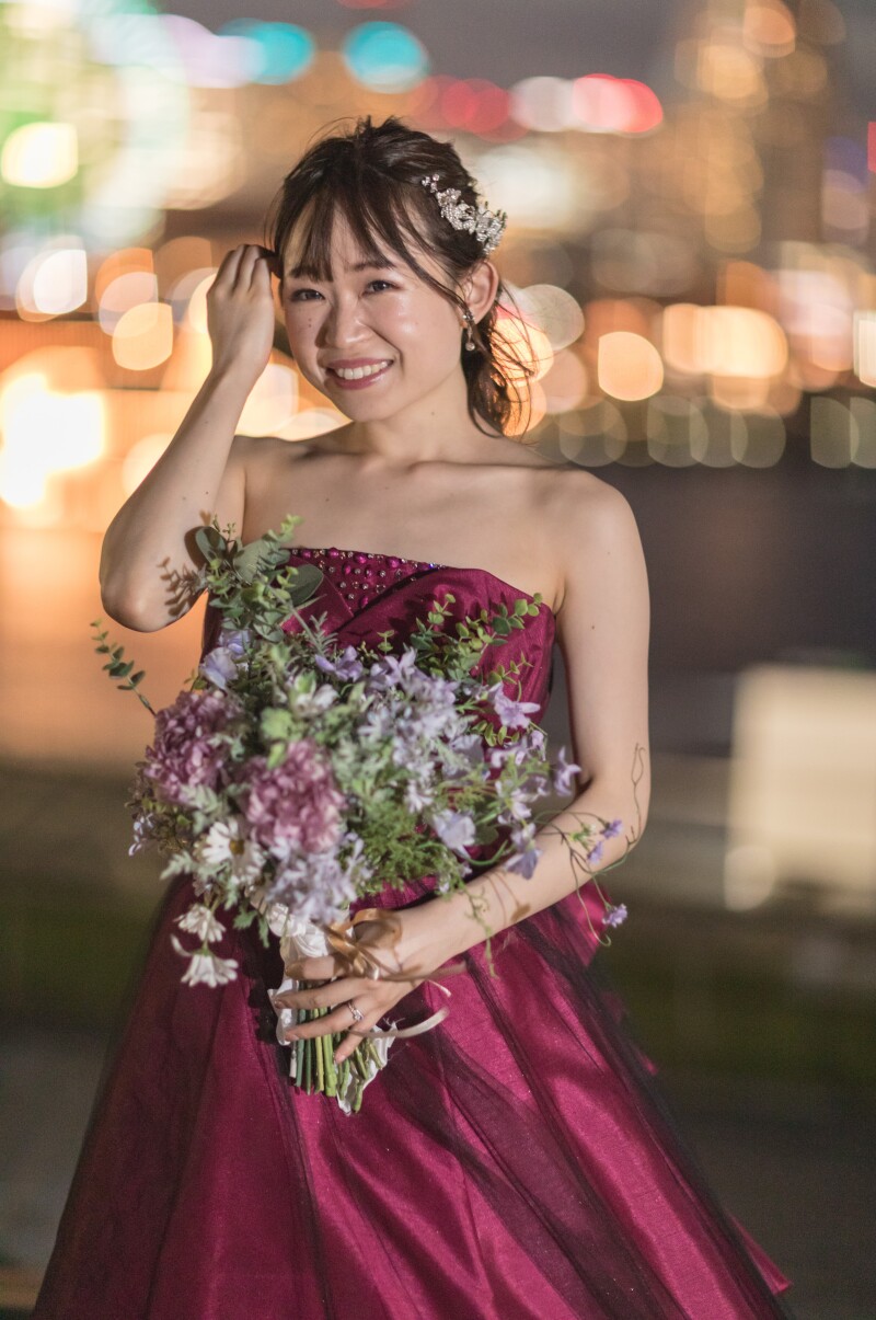 カラードレスも◎