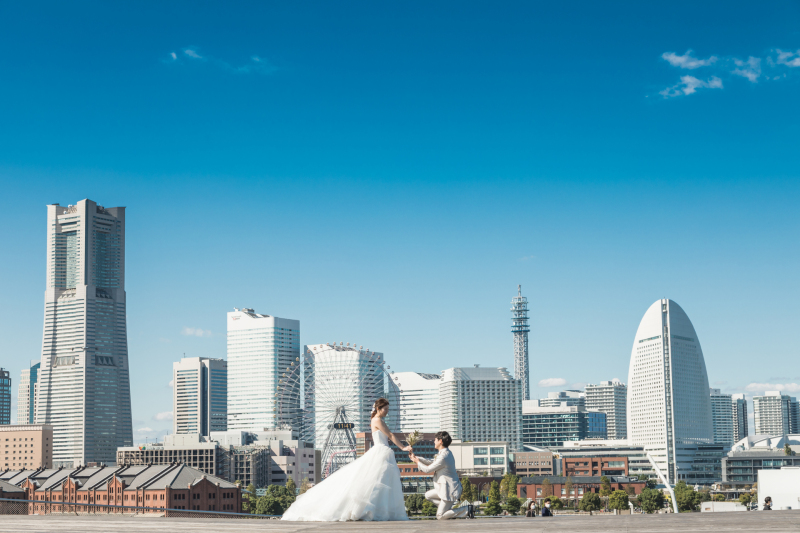 やっぱり！大さん橋といったらなポーズはこれ！