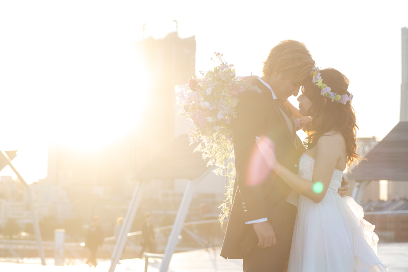 大さん橋でロケーション撮影