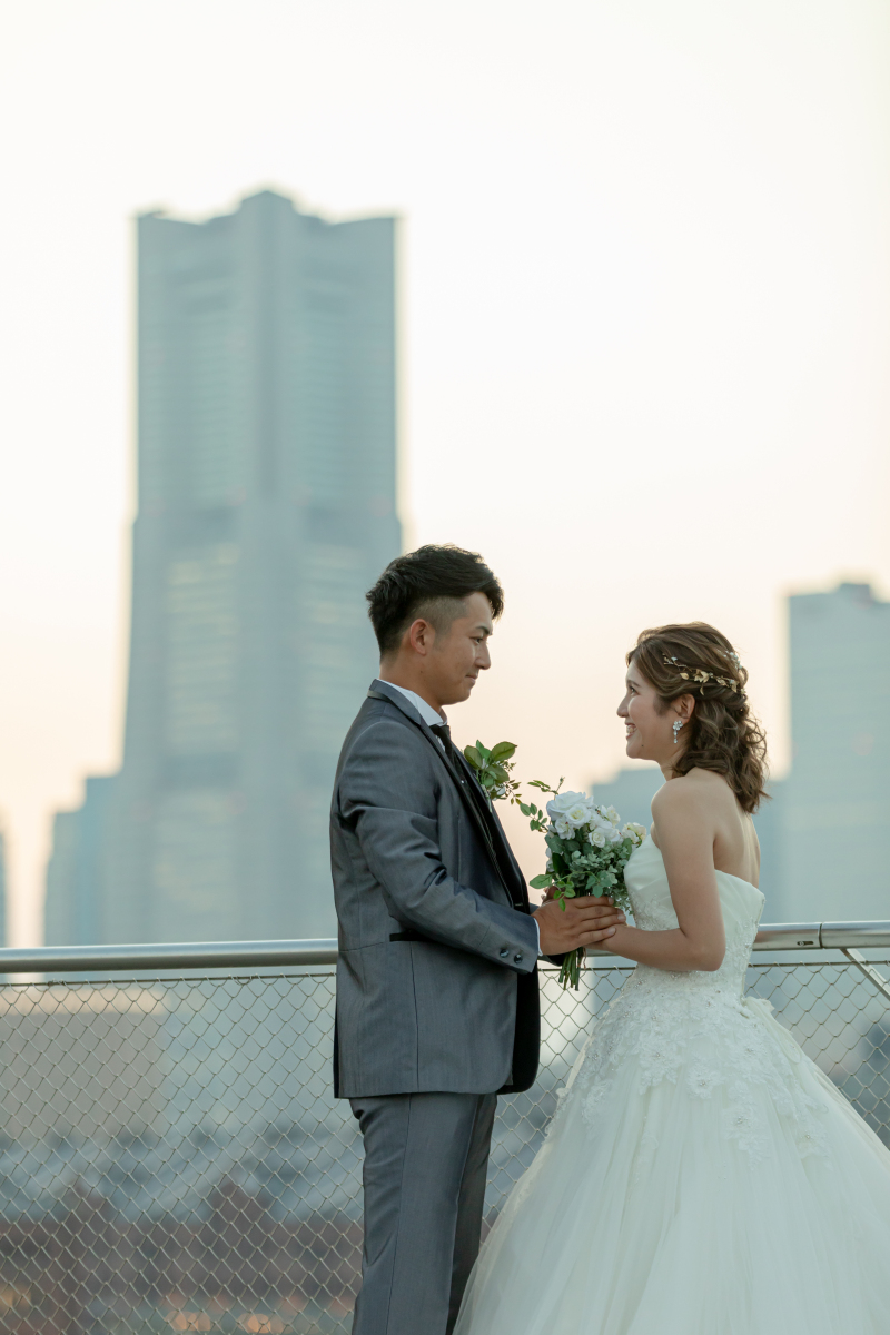 大さん橋でサンセットショット☆