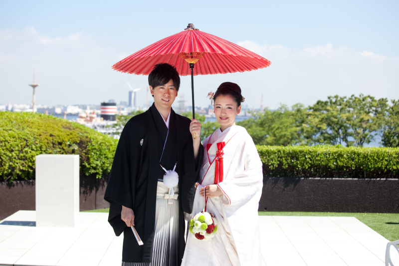 青空の下で撮影スタート！