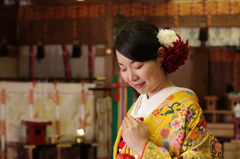 ご新婦様ソロショット