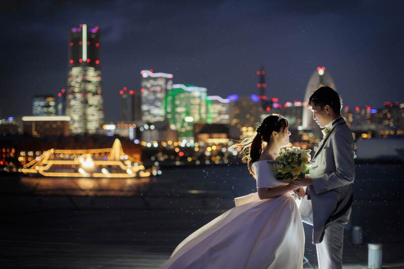 大桟橋ナイト　夜景はやっぱりロマンチック❣