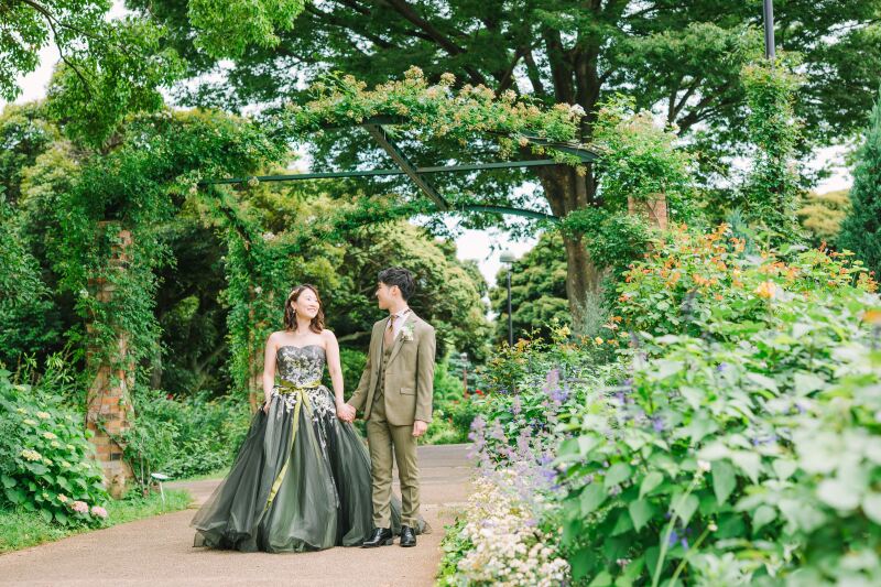 最後は散歩をしながら♪