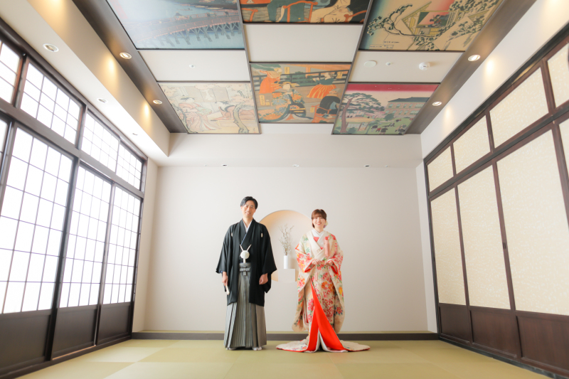 和室でご撮影いただきました！