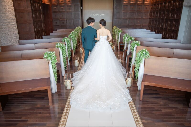 ワタベウェディング横浜ベイフォトスタジオ_チャペルで撮影できる