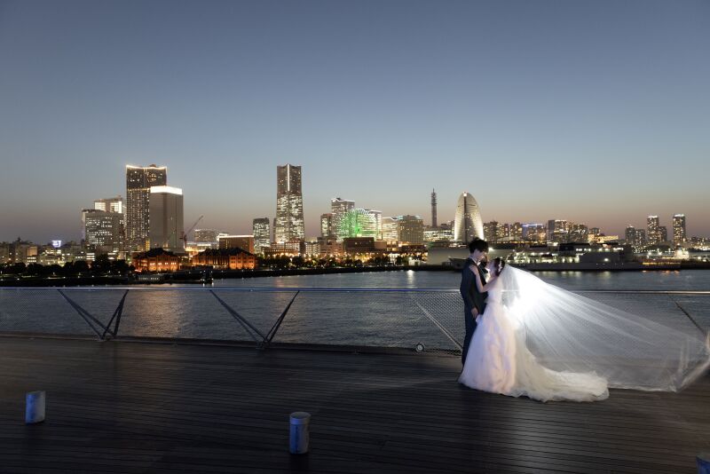 日没時間のお時間に合わせての撮影