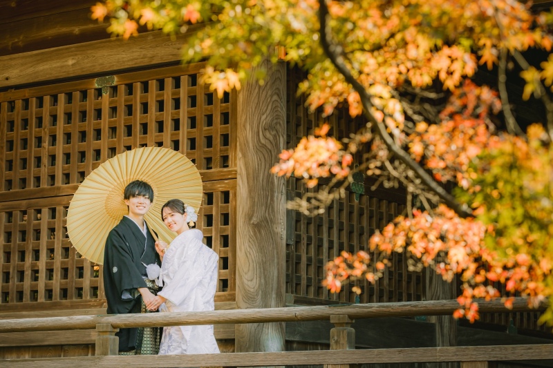 神社仏閣での撮影もできます！