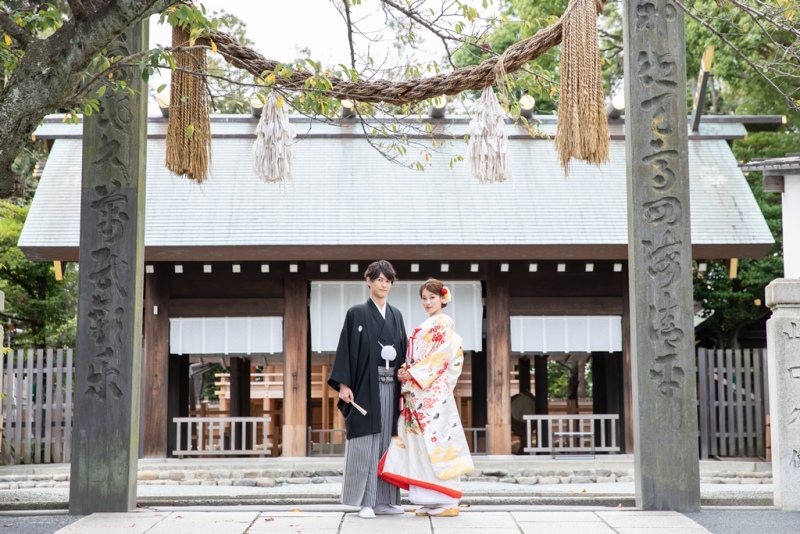 ワタベウェディング横浜ベイフォトスタジオ_神社・寺院で撮影できる
