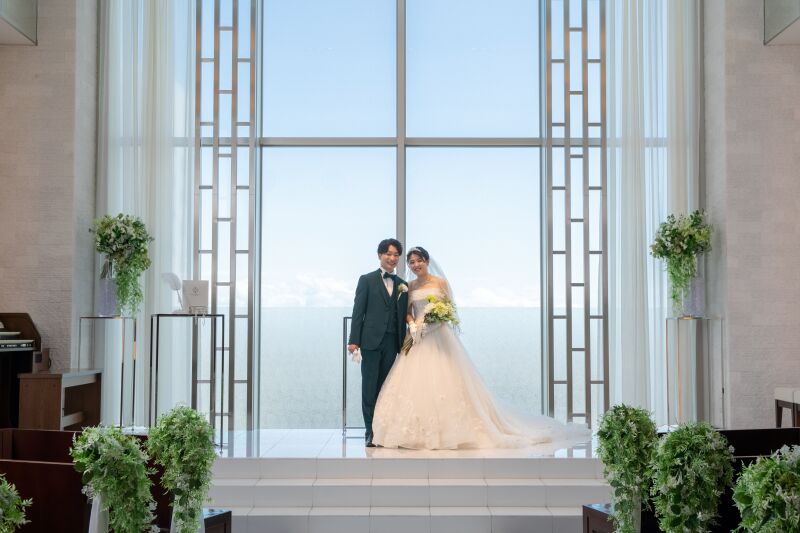 本格的な挙式撮影で一生の記念に