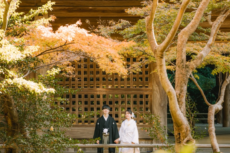 ワタベウェディング横浜ベイフォトスタジオ_神社・寺院で撮影できる