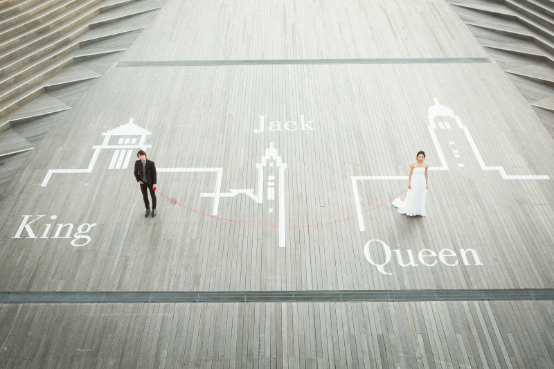 ワタベウェディング横浜ベイフォトスタジオ_ウェルカムボードを作れる