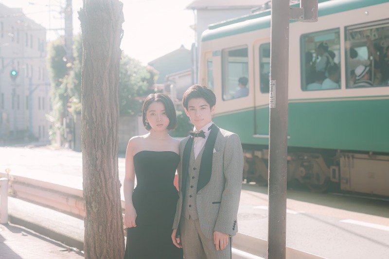 ワタベウェディング横浜ベイフォトスタジオ_海で撮影できる