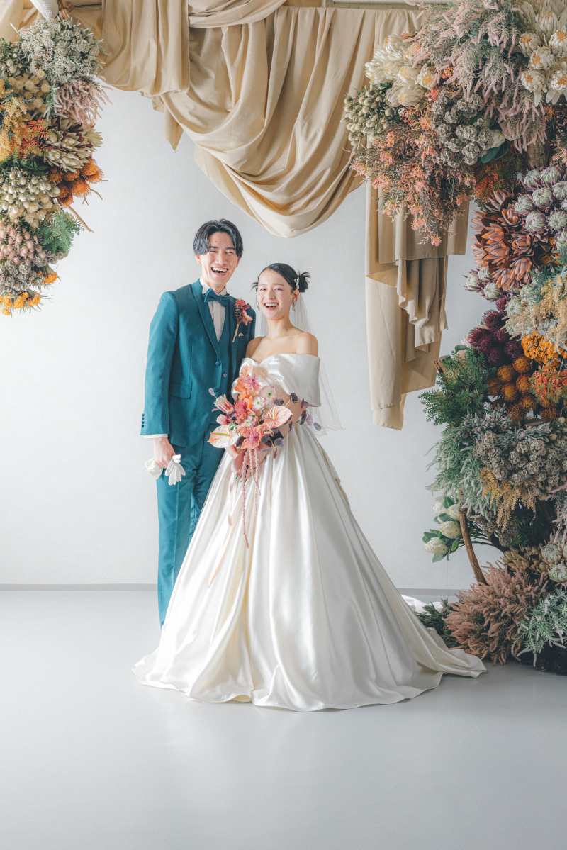 フォトジェニックな背景もご用意