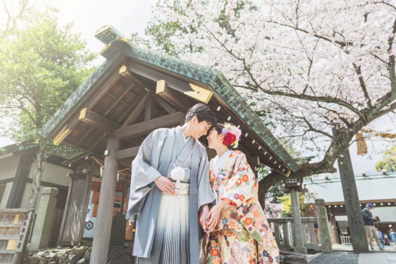 本格的な神社仏閣での撮影