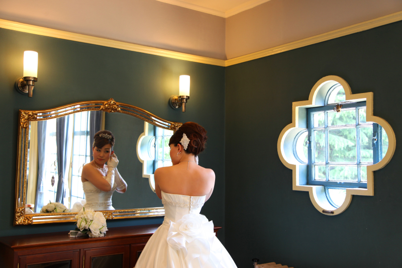 イヤリングを・・・♪