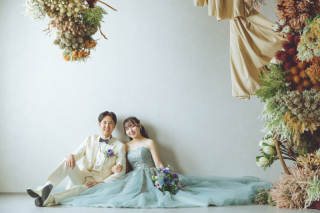 ワタベウェディング横浜ベイフォトスタジオ_STUDIO【カラードレス】