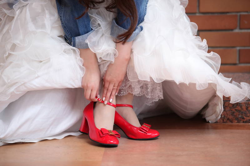 お写真ならでは☆足元フォト