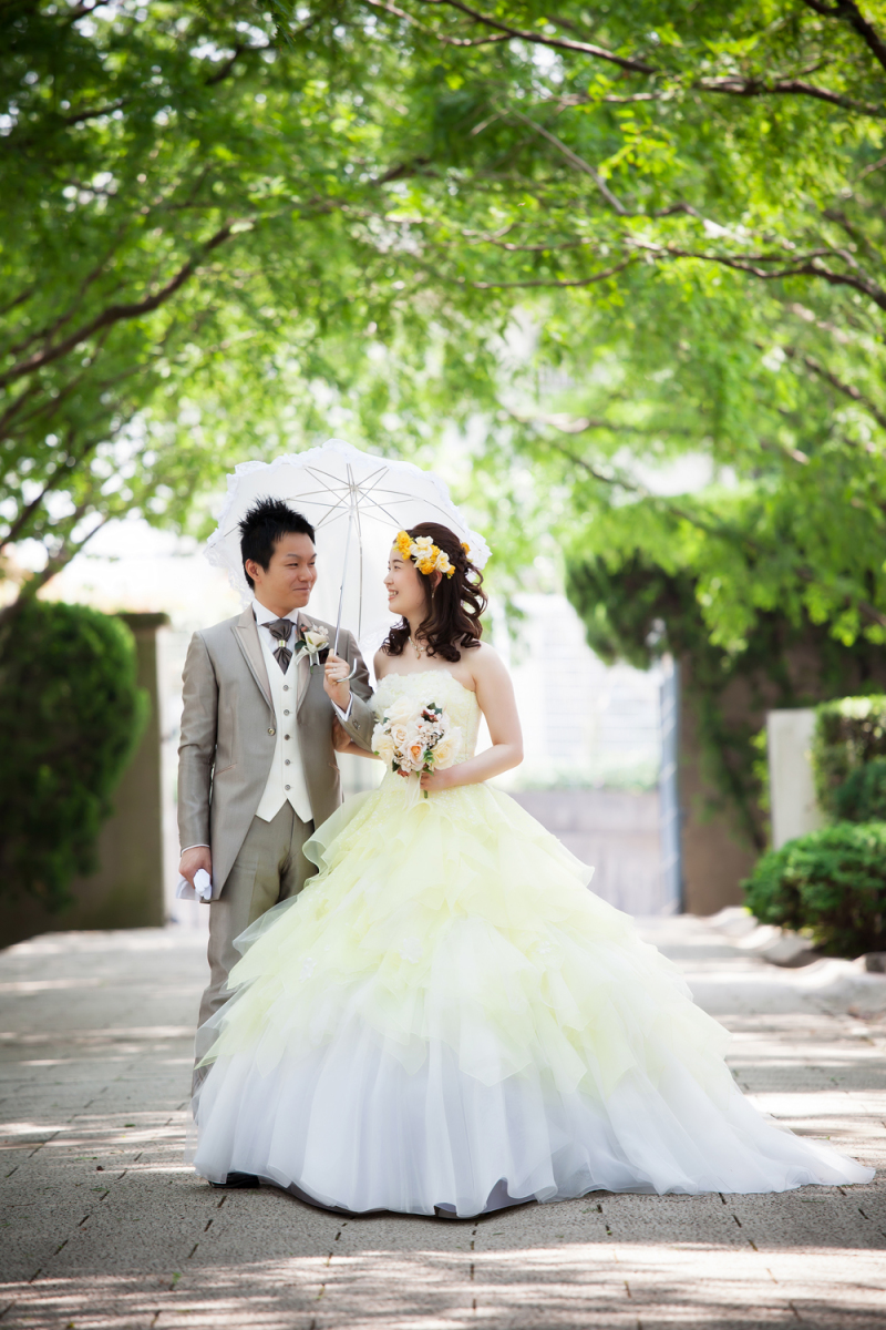 イタリア山庭園ロケーションフォト②