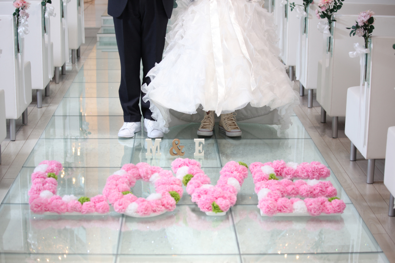 スニーカーでポップに♪