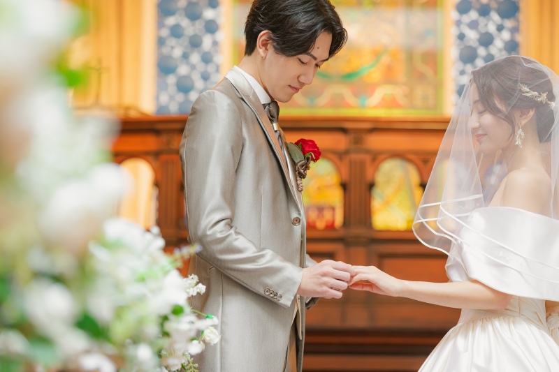 ワタベウェディング横浜ベイフォトスタジオ_チャペルで撮影できる