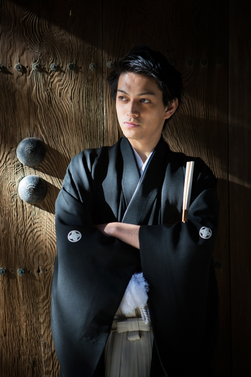 ご新郎様ソロショット