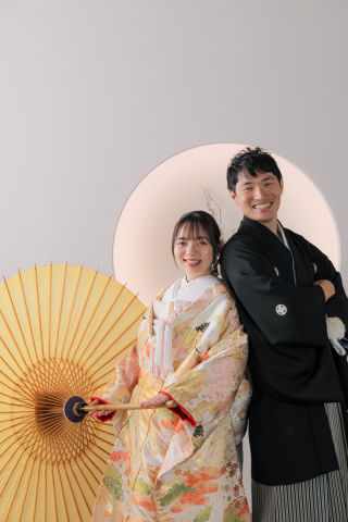 ワタベウェディング横浜ベイフォトスタジオ_STUDIO【色打掛】