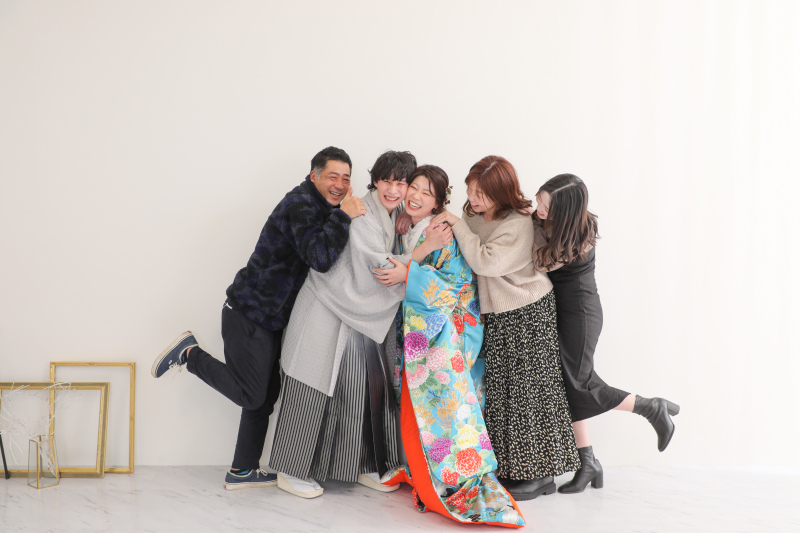 家族揃って