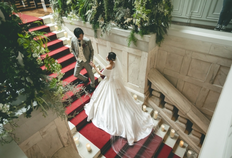 【リトル婚】ラ・バンク・ド・ロア 洋装2着 少人数婚 洋装セレモニー&洋装フォトプラン