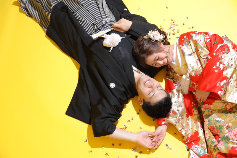 寝転びショット