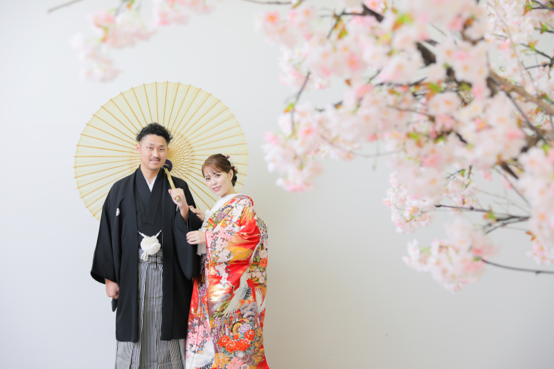 桜を取り入れて