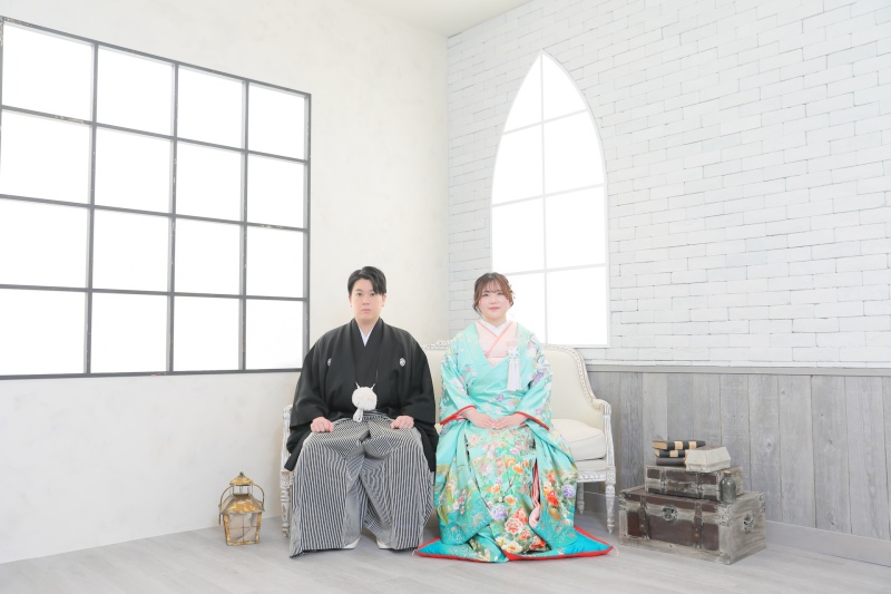 お座りショット