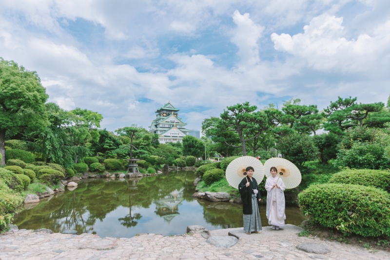 庭園でもパシャリ