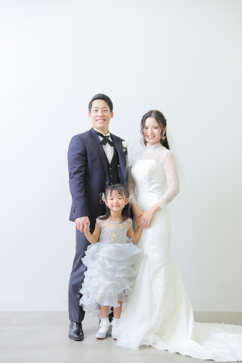 お揃いのドレスを着て！