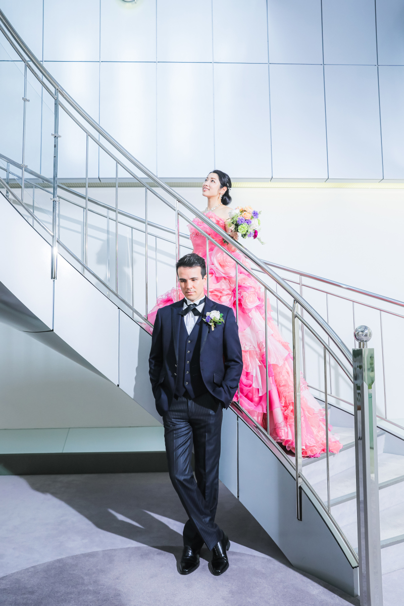 らせん階段非現実的な体験を！