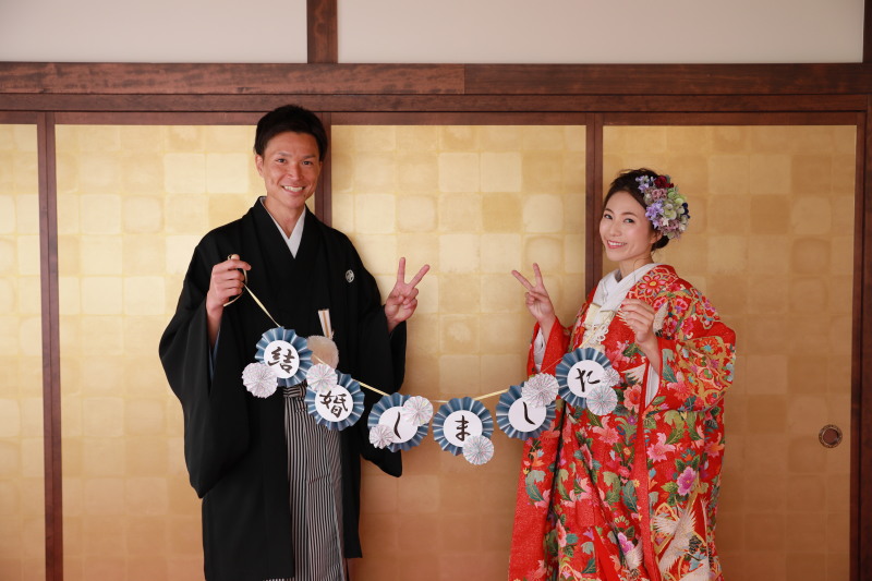 和装館内ロケーション&スタジオ撮影☆