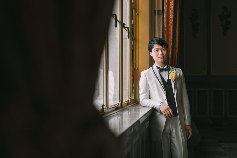 新郎様ソロショット