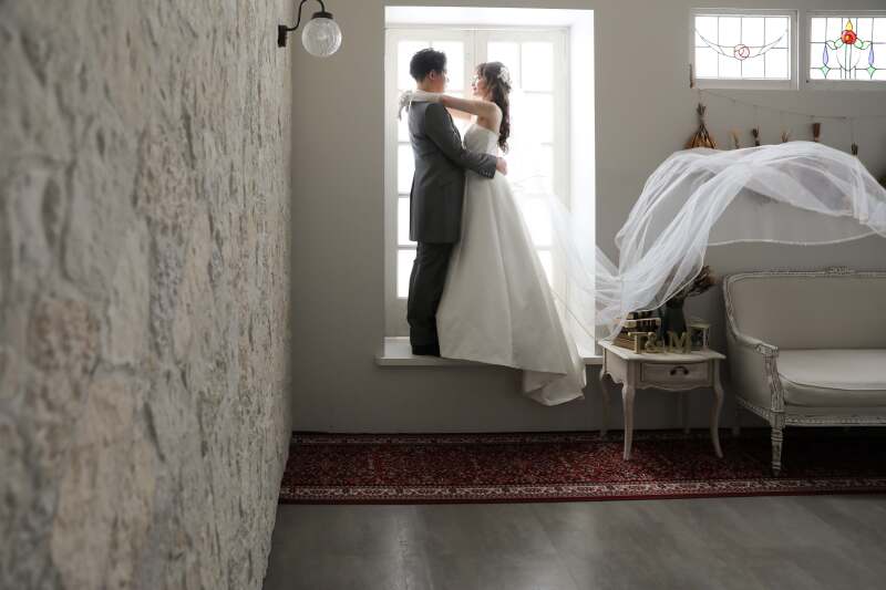 スタジオ前撮り