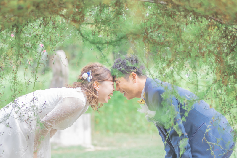 自然に囲まれて