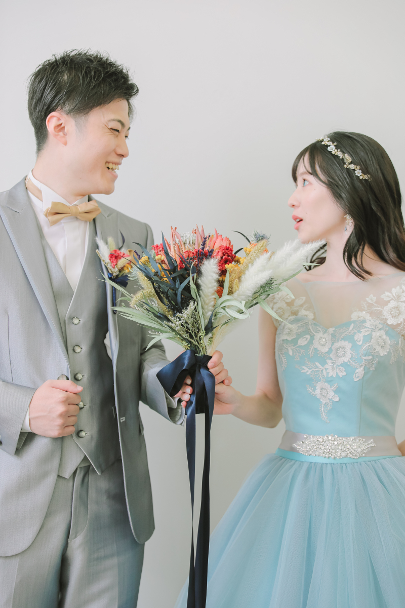 新作のブーケでも