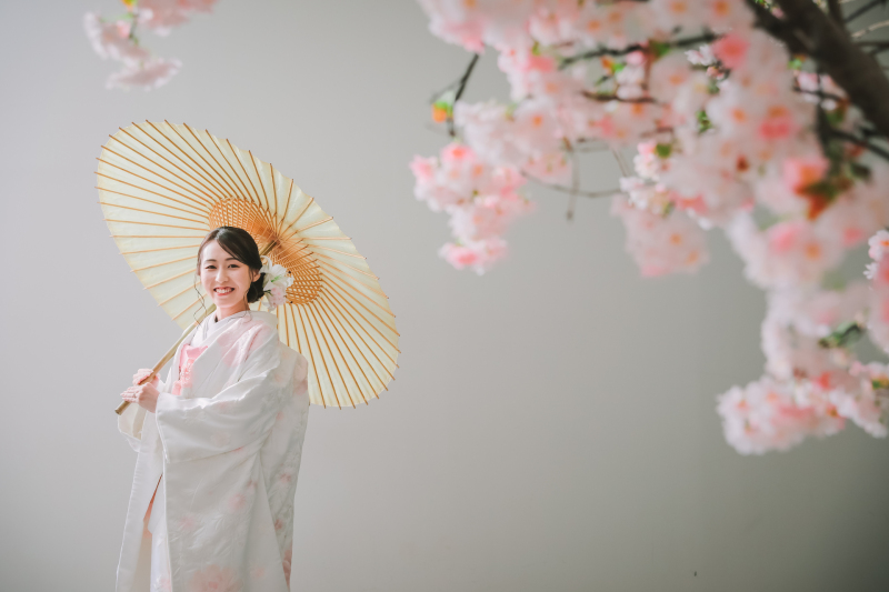 新婦ソロショット